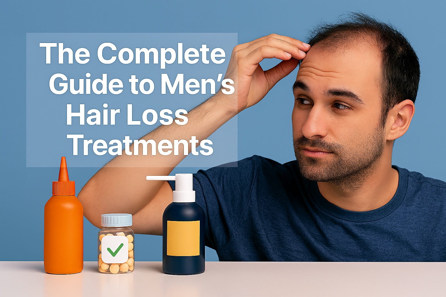 The Complete Guide to Men’s Hair Loss Treatments: Medications, Topicals and Emerging Therapies