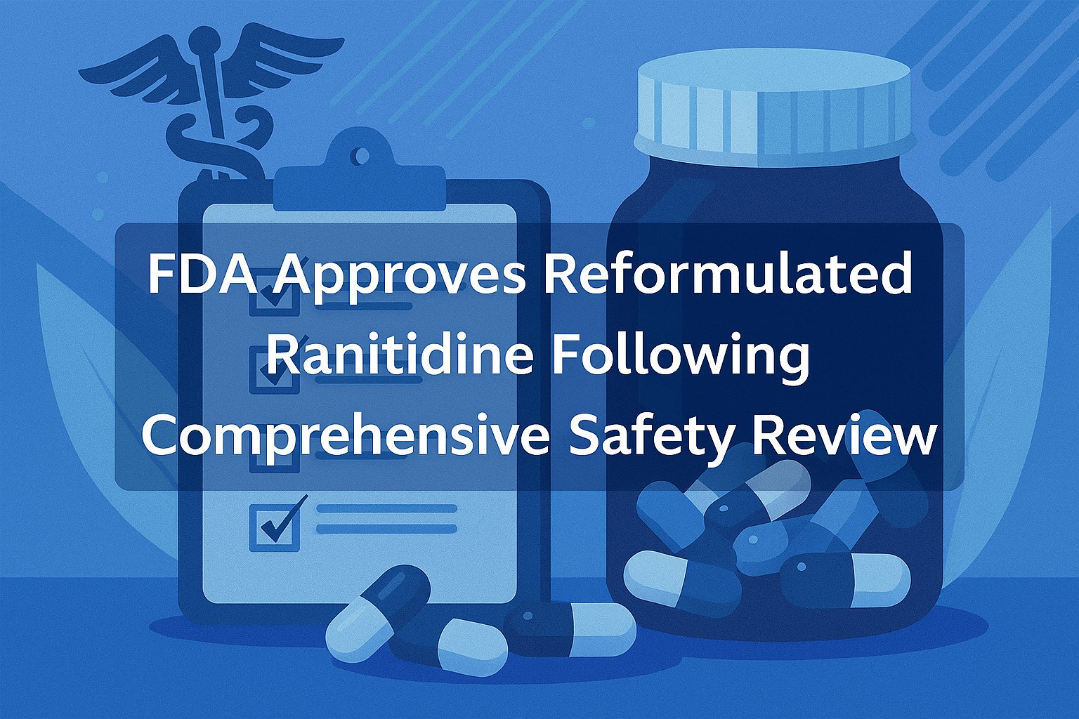 FDA Approves Reformulated Ranitidine Following Comprehensive Safety Review 