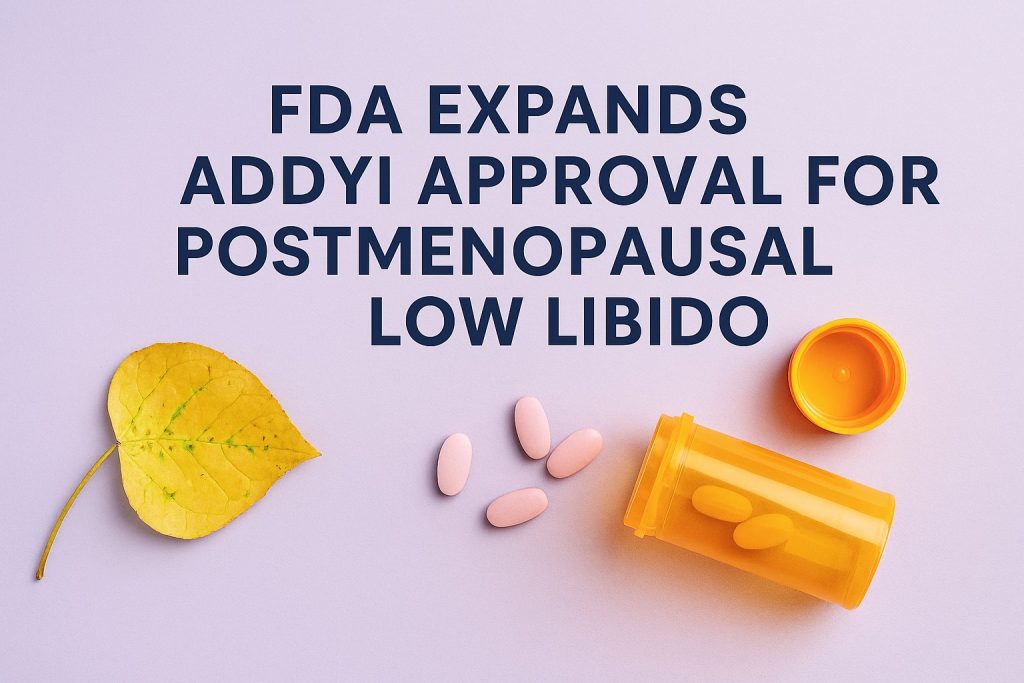 FDA Expands Addyi Approval to Treat Postmenopausal Libido – What It Means and What to Know
