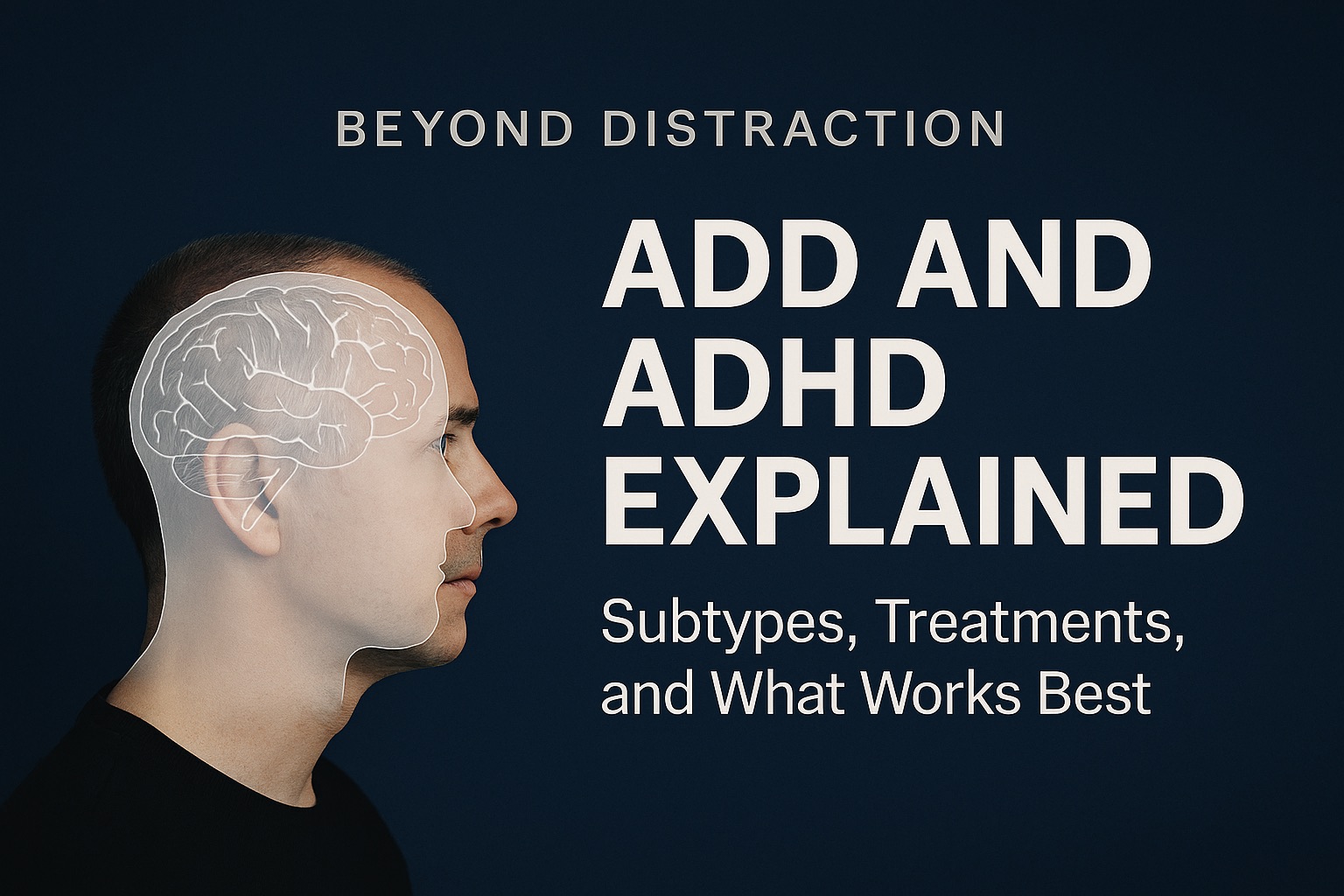 Beyond Distraction: ADD and ADHD Explained – Subtypes, Treatments, and What Works Best