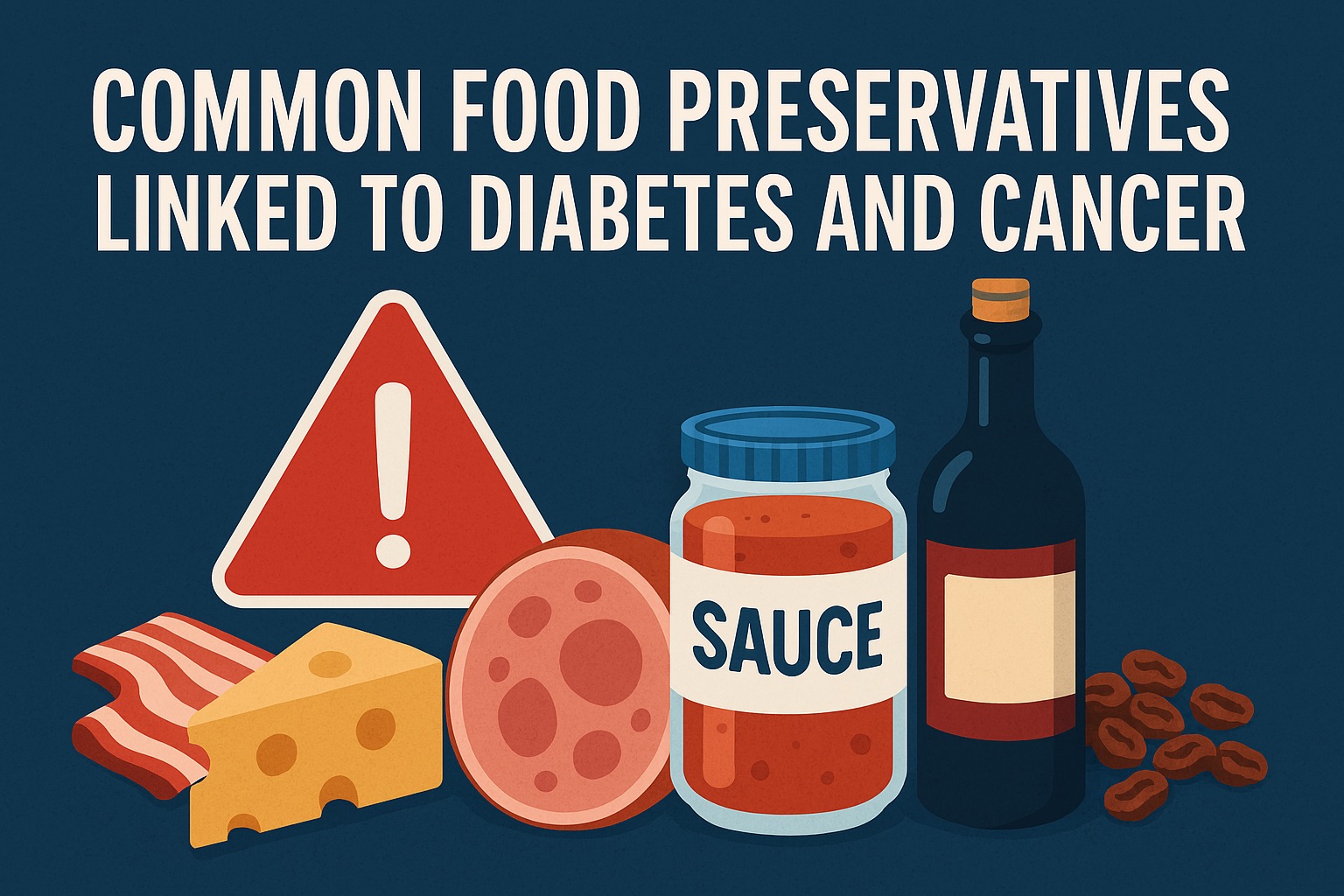 Common Food Preservatives Linked to Diabetes and Cancer