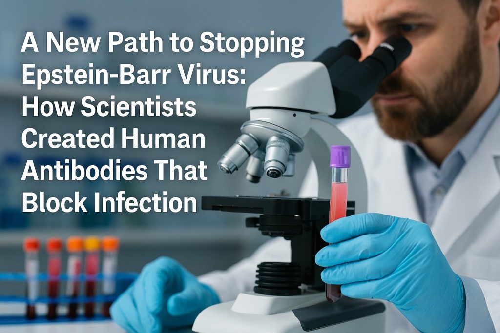 A New Path to Stopping Epstein‑Barr Virus: How Scientists Created Human Antibodies That Block Infection