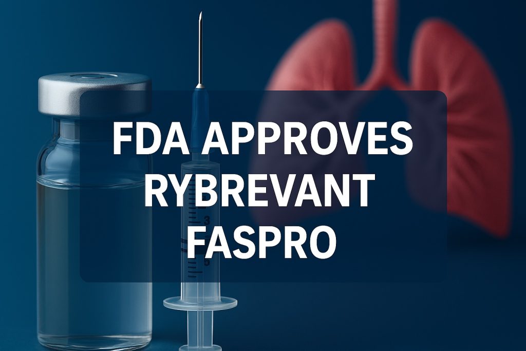 FDA Approves Rybrevant Faspro: A Faster, Simpler Option for Certain Lung Cancer Patients