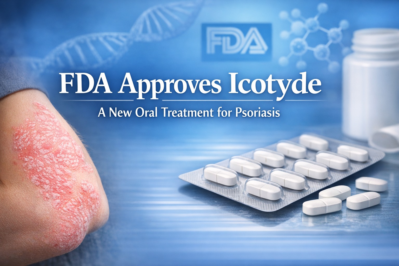 Icotyde – a new psoriasis treatment pill