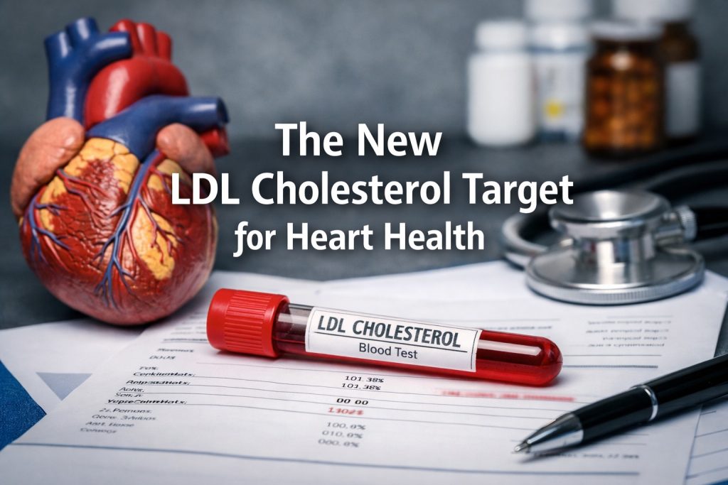 The New LDL Cholesterol Target for Heart Health