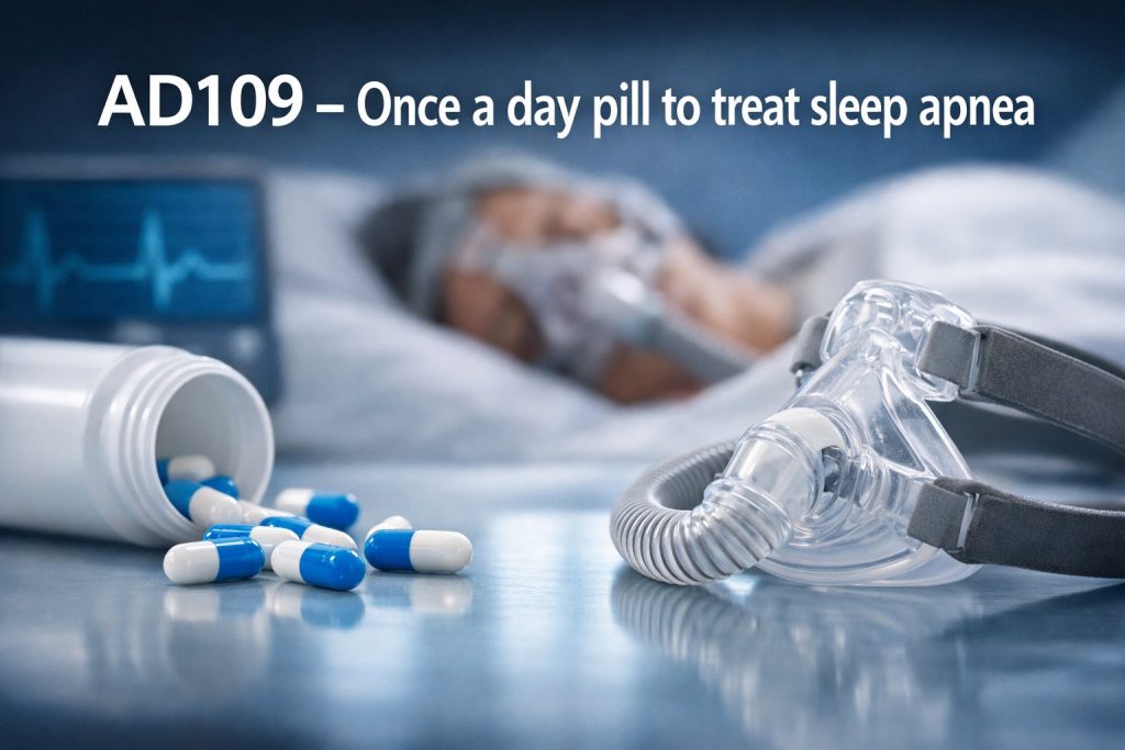 AD109 and the SynAIRgy Phase 3 Trial: What a Once Daily Pill Could Mean for Treating Obstructive Sleep Apnea