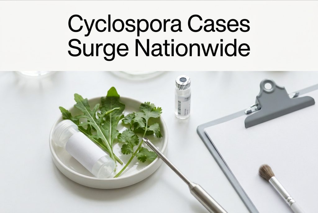 Cyclospora Outbreak Surges Nationwide